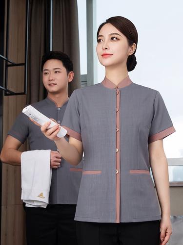 保洁工作服短袖定制哪家强?酒店家政都抢着穿的神仙工装被我挖到了!